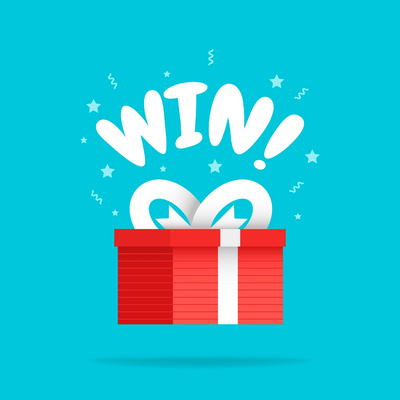 cadeau avec écrit Win, illsutrant la possibilité d'organiser des jeux concours sur TrickyMAtch